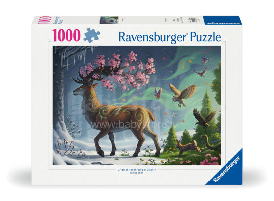 Ravensburger dėlionė 1000 vnt. Pavasario elnias 
