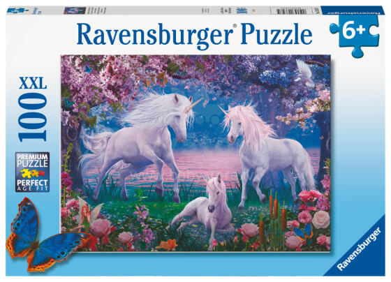 Ravensburger dėlionė 100 vnt. vienaragiai