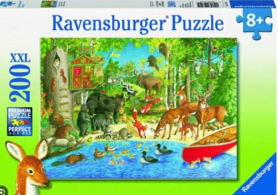 Ravensburger  Dėlionė 200 vnt. Miško draugai