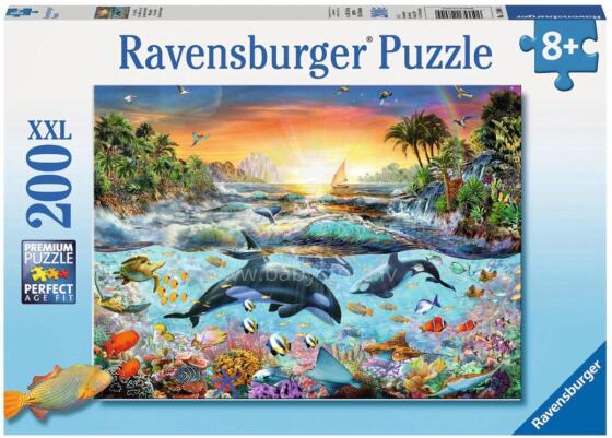 Ravensburger dėlionė 200 vnt. Orca rojus