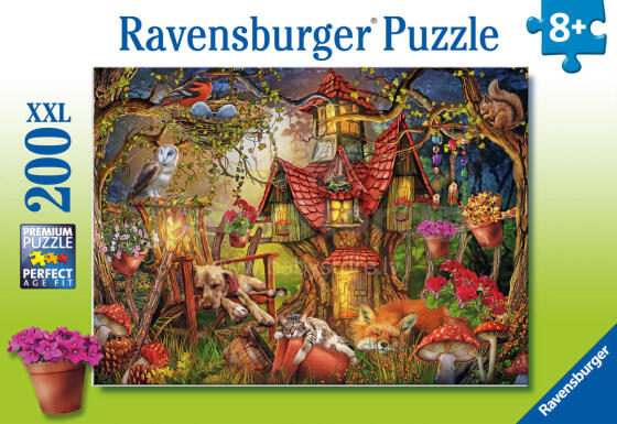 Ravensburger dėlionė 200 vnt. Miško namas