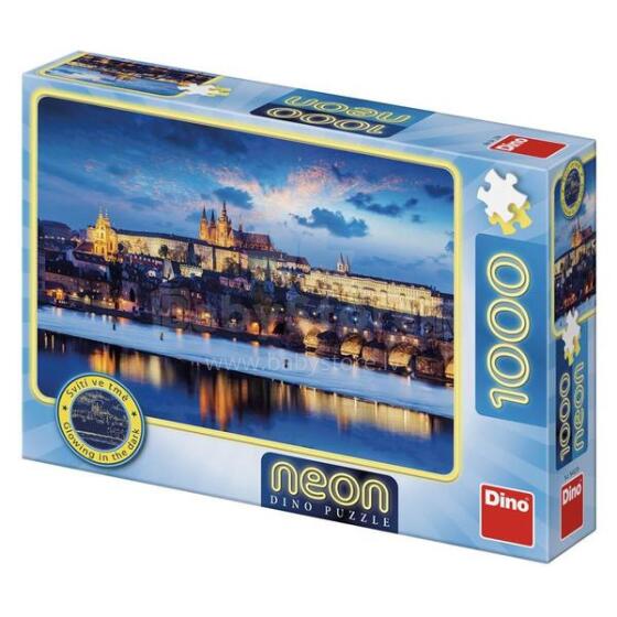 Dino Neon Puzzle 1000 vnt. Prahoje