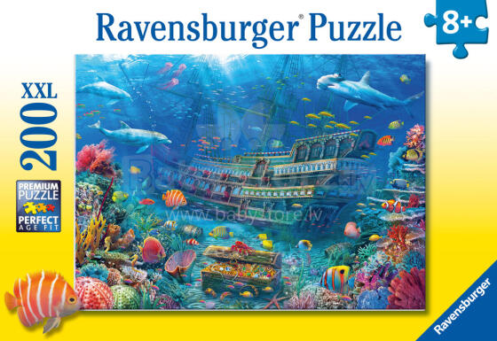 Ravensburger dėlionė 200 vnt. Atrask laivą