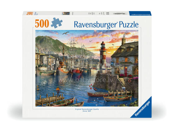 Ravensburger dėlionė 500 vnt. Saulėtekis uoste