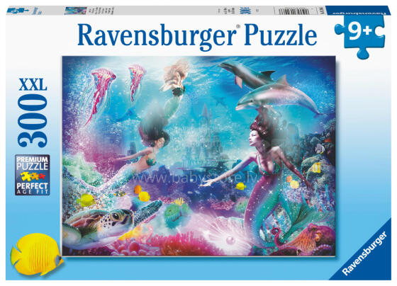 Ravensburger dėlionė 300 vnt. Undinėlės