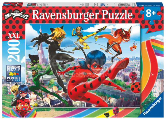 Ravensburger dėlionė 200 vnt. Miraculous