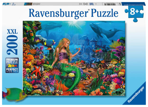 Ravensburger dėlionė 200 vnt. undinėlė