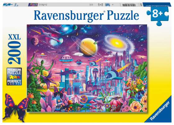 Ravensburger dėlionė 200 vnt. Kosminis miestas