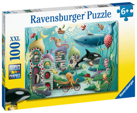 Ravensburger dėlionė 100 vnt Po vandeniu stebuklai