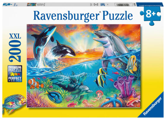 Ravensburger dėlionė 200 vnt. Gyvenimas vandenyne
