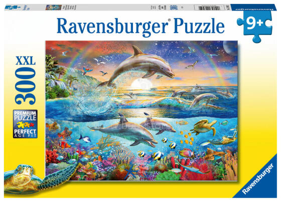 Ravensburger 300 vnt. dėlionė „Delfinų rojus“