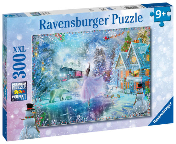 Ravensburger dėlionė 300 dalių: Žiemos stebuklai