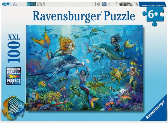 Ravensburger dėlionė 100 vnt. Po vandeniu nuotykis