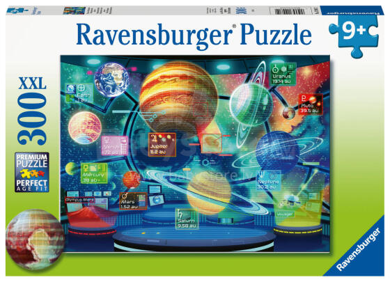 Ravensburger dėlionė 300 vnt Hologramų planetos
