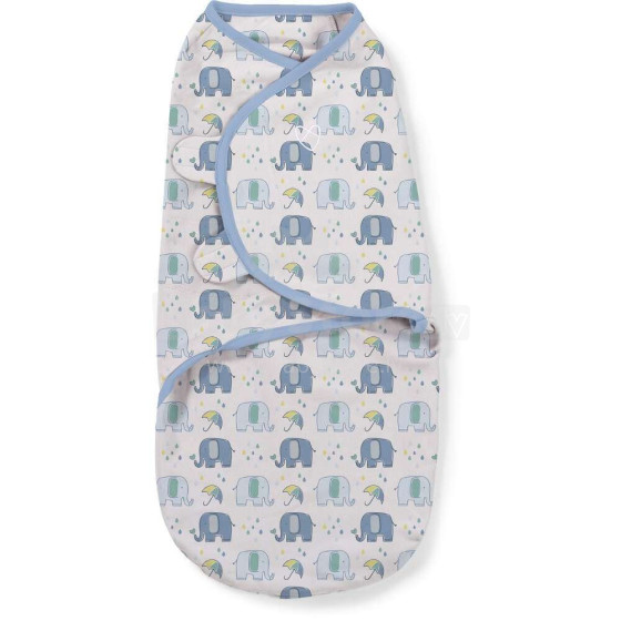 Summer Infant Art.56586 SwaddleMe Хлопковая пелёнка для комфортного сна, пеленания  от 3,2 кг до 6,4 кг.