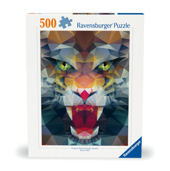Ravensburger dėlionė 500 vnt. Grafika Liūtas