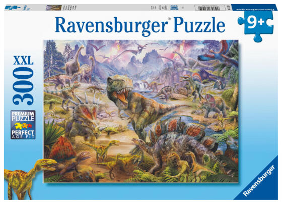 Ravensburger dėlionė 300 vnt Dinosaurus