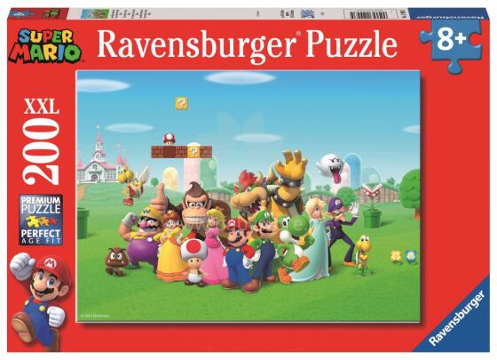 Ravensburger dėlionė 200 vnt Super Mario