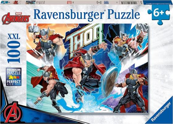 Ravensburger dėlionė 100 vnt. Galingasis keršytojas Thor