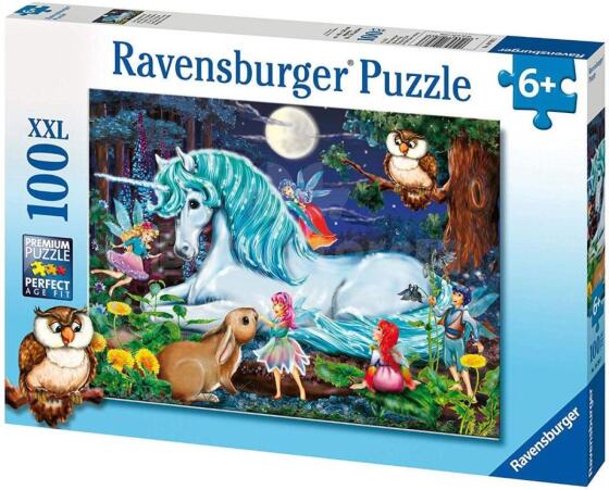 Ravensburger dėlionė 100 vnt. Užburta miškas