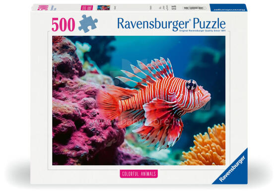 Ravensburger dėlionė 500 vnt Raudonasis liūtas