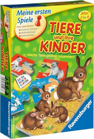 Ravensburger Gyvūnai ir jų Vaikai Žaidimas