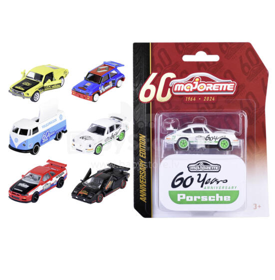 Majorette automobilių deluxe 60-ojo jubiliejaus kolekcija