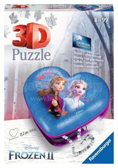 Ravensburger 3D dėlionė Širdies Dėžutė Šaldyta 2