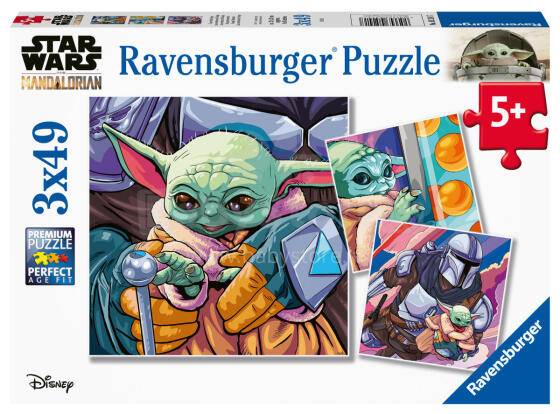 Ravensburger dėlionė 3x49 vnt Star Wars