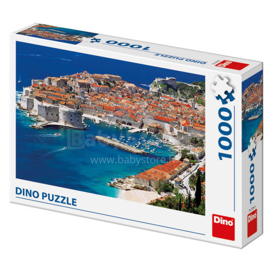 Dino dėlionė 1000 vnt. Dubrovnikas, Kroatija
