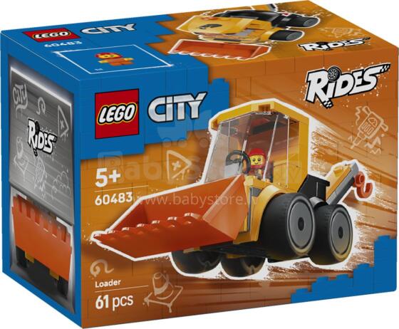 LEGO City Rides – Statybos Krautuvas
