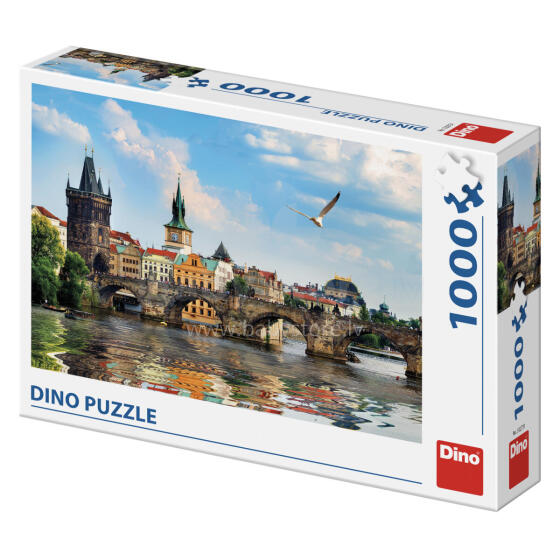 Dino dėlionė 1000 vnt 
Čarlzo tiltas, Praha