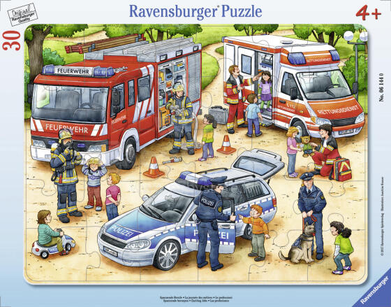 Ravensburger rėmelio dėlionė 30 vnt. Specialūs darbai