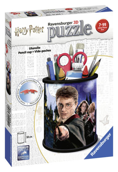 Ravensburger 3D dėlionė Pieštukų puodelis Harry Potter