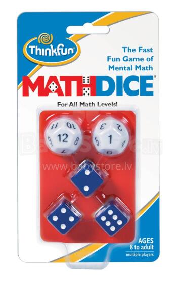 ThinkFun stalo žaidimas Matematiniai kauliukai