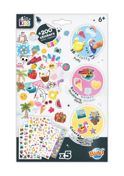Buki Sticker Pack - Summer