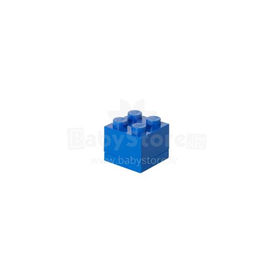 LEGO plytelių saugojimas MINI 4 mėlyna
