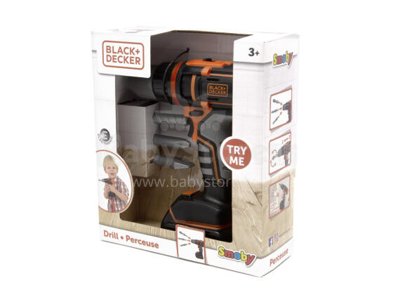Smoby B&D Elektrinis Gręžtuvas