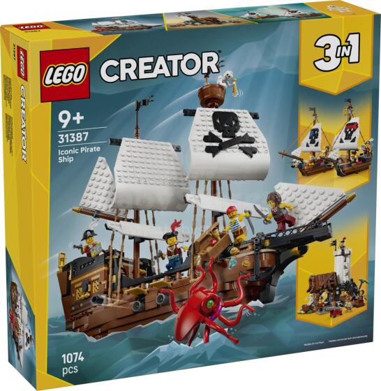 LEGO Creator Ikoninis Piratų Laivas