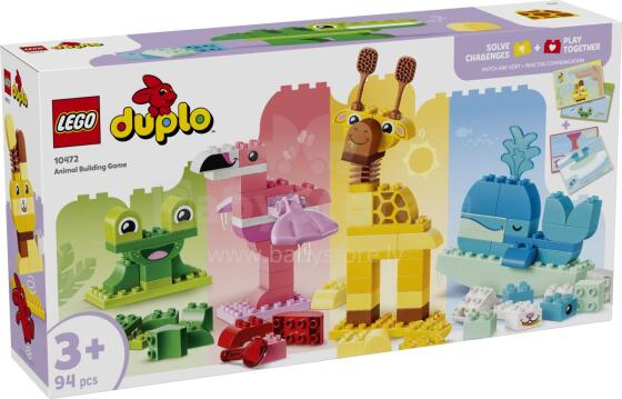 LEGO DUPLO Gyvūnų Statymo Žaidimas