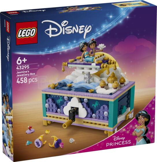 LEGO Disney Princesė Džiasminos Papuošalų Dėžutė