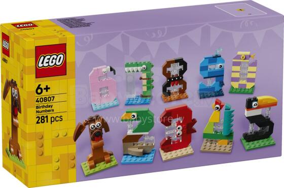 LEGO Ikoninės Gimimo Dienos Skaičių