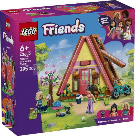 LEGO Friends gamtos glampingo kabina
