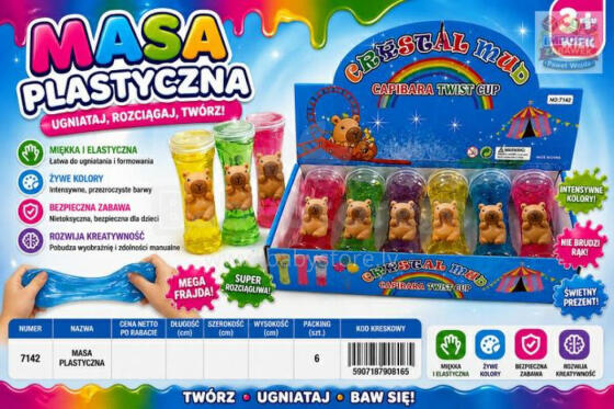 MASA PLASTIŠKA- KAPIBARA