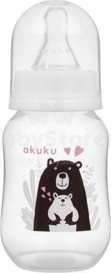 Akukus Art.A0004 White Klasikinis buteliukas 125ml