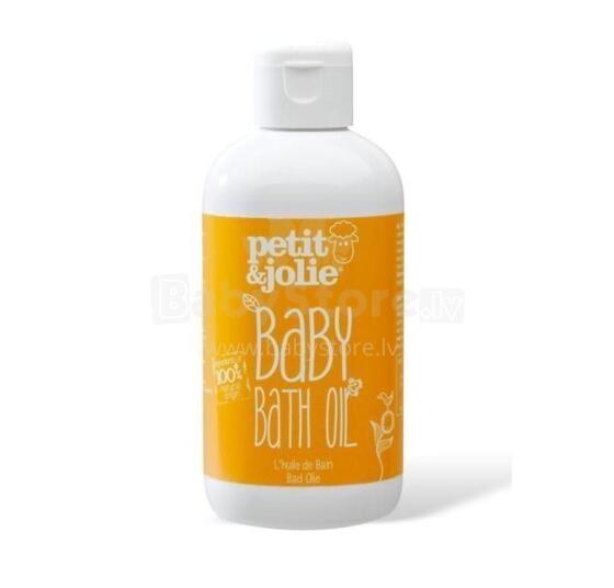 Petit Jolie Bath Oil Art.296442 Natūralus raminamasis ir minkštinamasis vonios pienas su rozmarinų ekstraktu kūdikiams ir suaugusiesiems, 200 ml