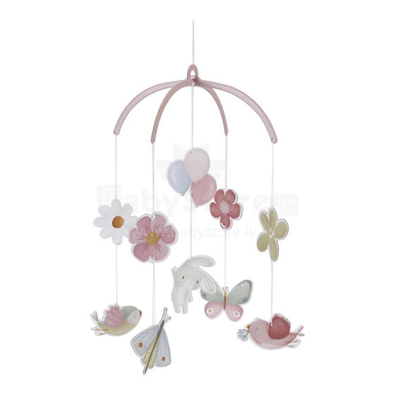 le Dutch kartoninė karuselė Flowers & Butterflies FSC Art.4769