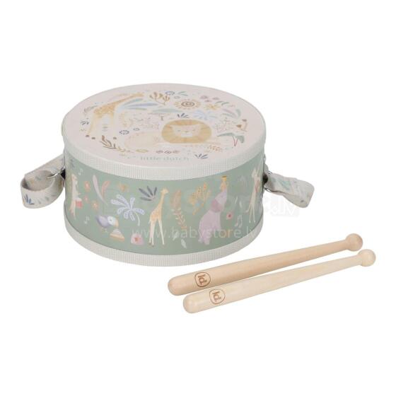 Little Dutch muzikinis būgnas Safari Friends FSC Art.7472