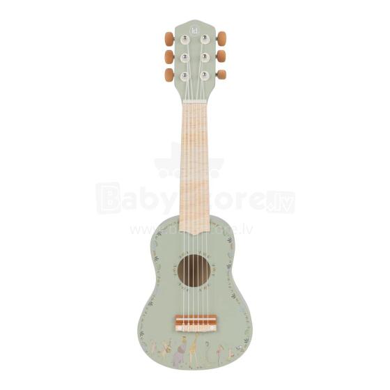 Little Dutch medinė gitara Safari Friends Green FSC Art.7470