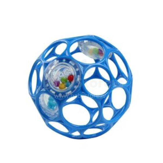 OBALL 12281-6 Barškutis Kamuolys 10 cm Mėlynas 0m+
